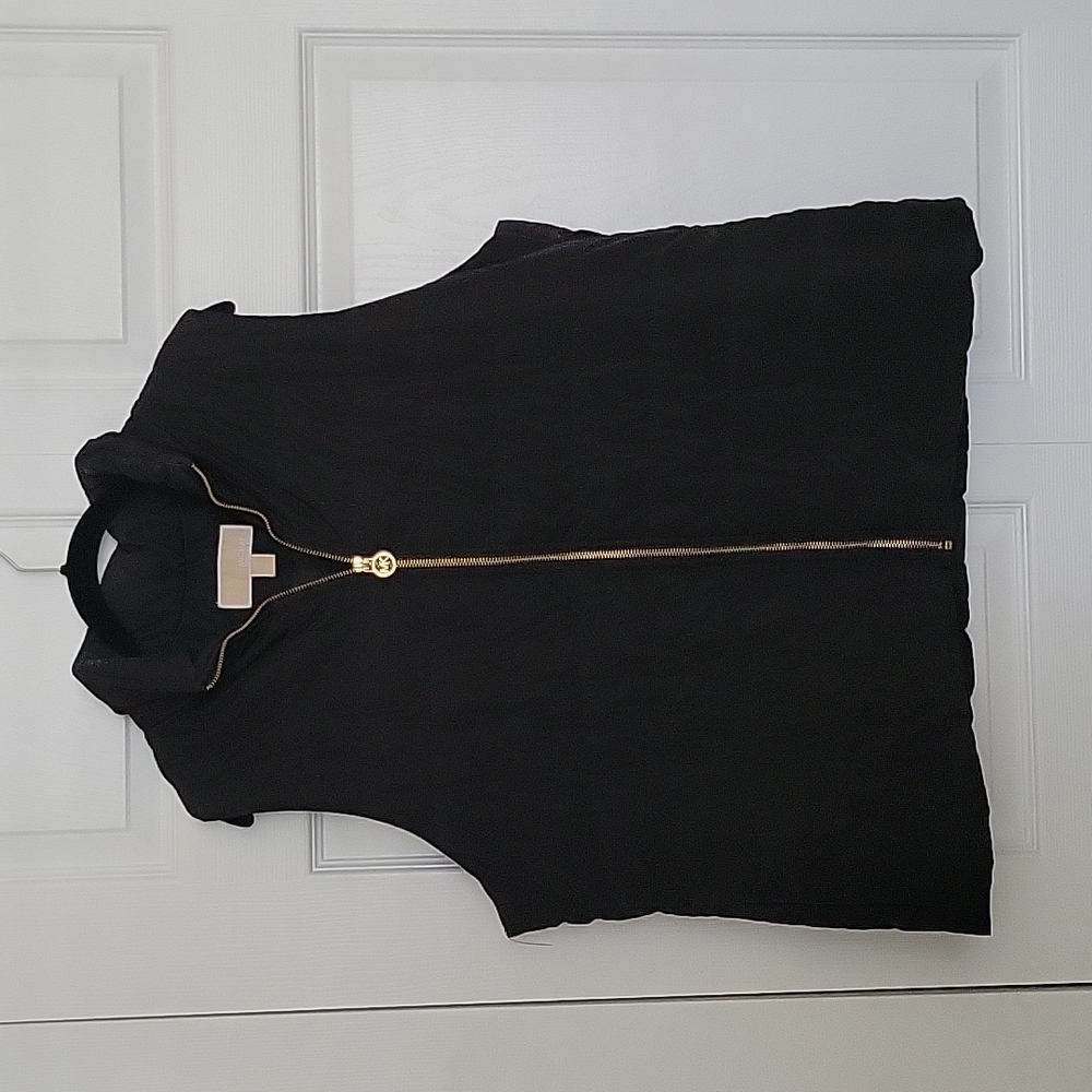 MICHAEL Michael Kors Black Quilted Vest